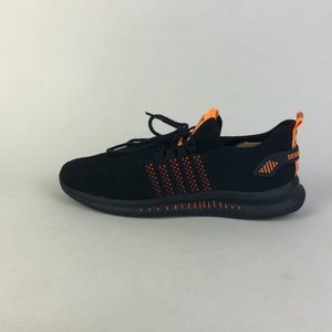 Saytrlae Mens Black Lace Up Low Top EVA Sole Athletic Sneaker Shoes Size US 10